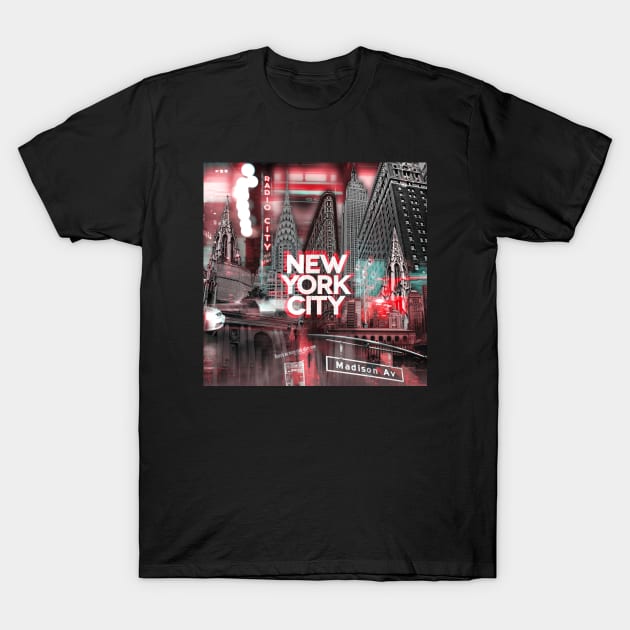 New York T-Shirt by JavierMartinez